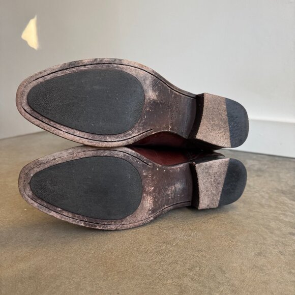 Frye Riding Boots - Lindsay Plate Redwood - Size 8.5 - Picture 7 of 8